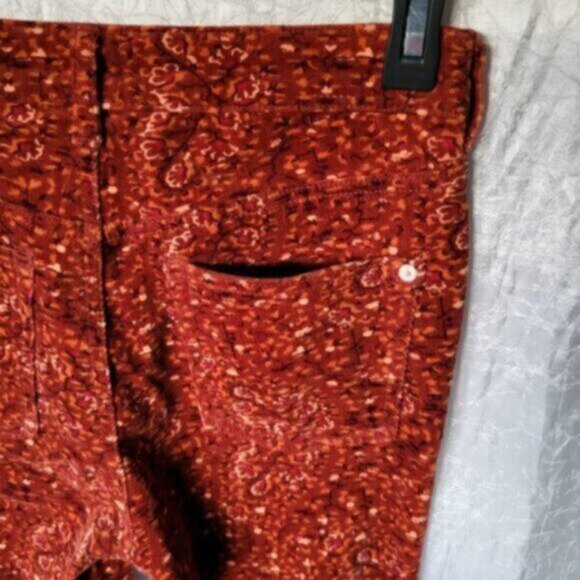 Pilcro by Anthropologie High Rise Skinny Button Fly Corduroy Pants NWT Sz 28 - Picture 2 of 10